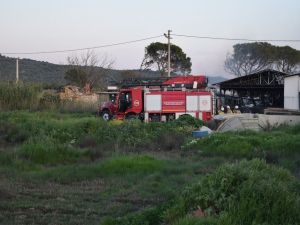 Balık Çiftliği Alev Alev Yandı