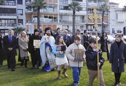 İzmir'de Denizden Haç Çıkarma