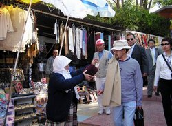 Japon Prensi Kapadokya'da