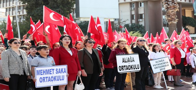 Aliağa’da Cumhuriyet Bayramı Kutlamaları Başladı