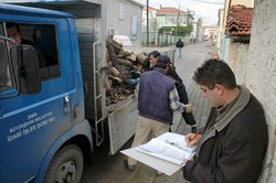 Büyükşehir'den Yakacak Yardımı