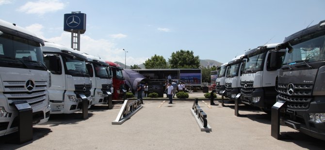 Mercedes-Benz Aliağa’dan Geçti