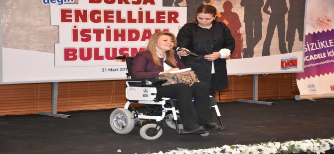 Engelliler için istihdam seferberliği