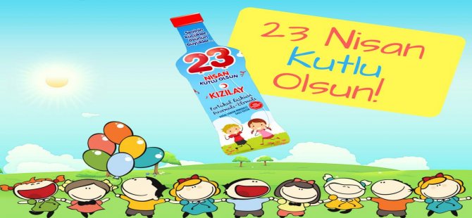 Kızılay’dan çocuklara 23 Nisan hediyesi...