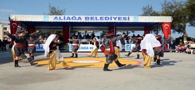 Aliağa’da 23 Nisan Törenlerle Kutlandı