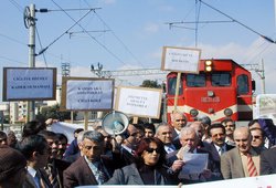 Çiğli'de Berlin Duvarı İstemiyoruz