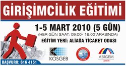 Aliağalı Girişimciler DİKKAT