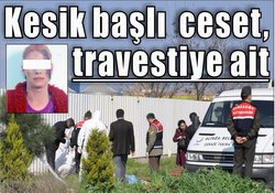 Aliağa'daki Ceset Travestiye Ait