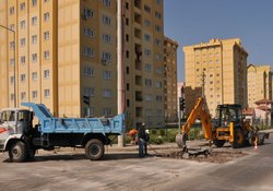 Aliağa'da Asfaltlama Çalışması