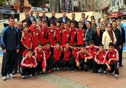 Aliağaspor U 14 Uşak'ta