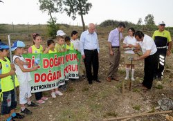 Aliağa'da Trafik Hatıra Ormanı