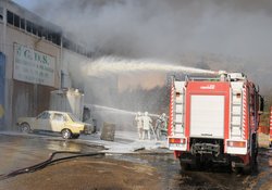 Sanayi Sitesi'nde Yangın