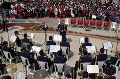 Aliağa’da Askeri Bando Coşkusu