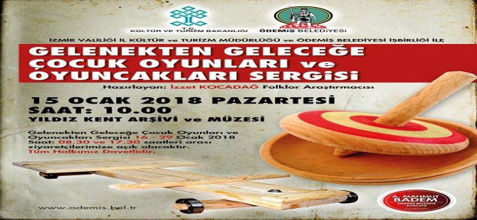 Gelenekten Geleceğe  Çocuk Oyunları ve Oyuncakları Sergisi Açılıyor