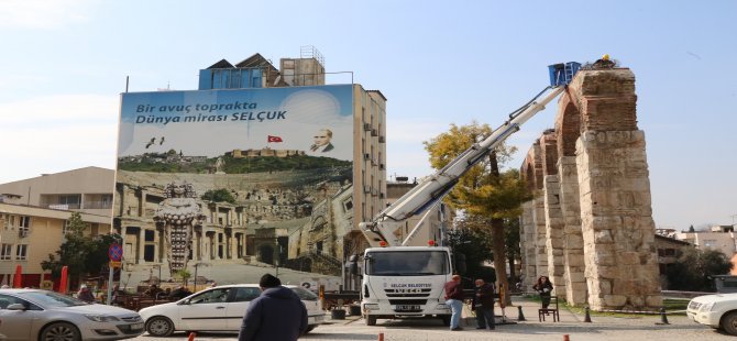 Leylek Yuvalarının Bakımı Yapıldı