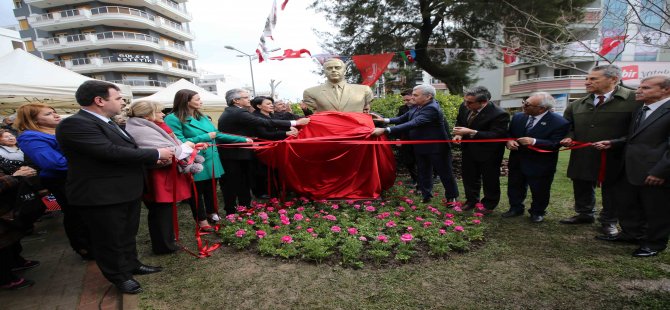 Karşıyaka’da ‘Aliyev’ Büstü Açıldı