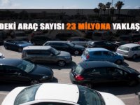 Türkiye’deki Araç Sayısı 23 Milyona Yaklaştı