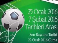 Mahalleler Arası Futbol Turnuvası Başlıyor