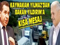 Aliağadan Bakan Yıldırım'a Kısa Mesaj