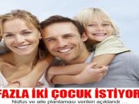 En Fazla İki Çocuk İstiyoruz